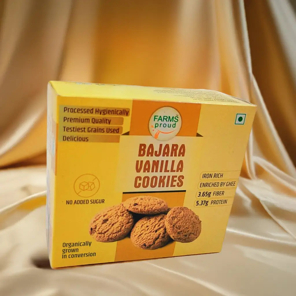 Bajara (Pearl Millet) Vanilla Cookies