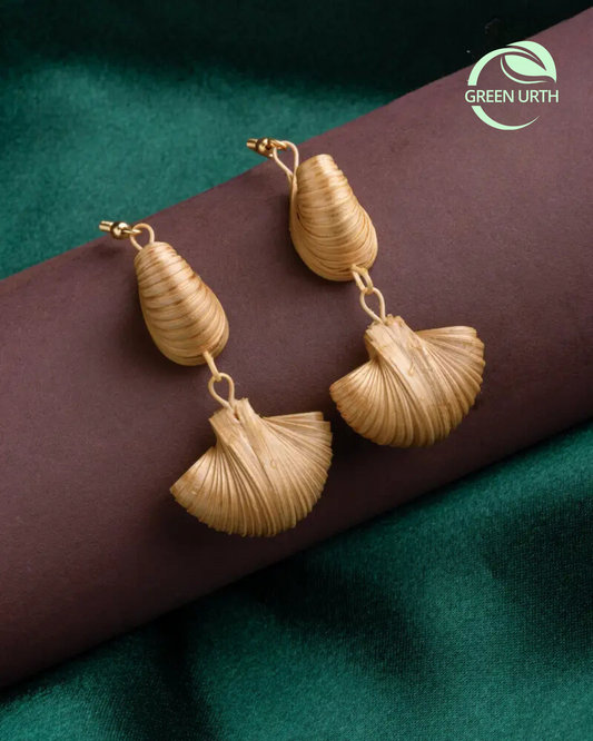 Double Layer Shell Earrings