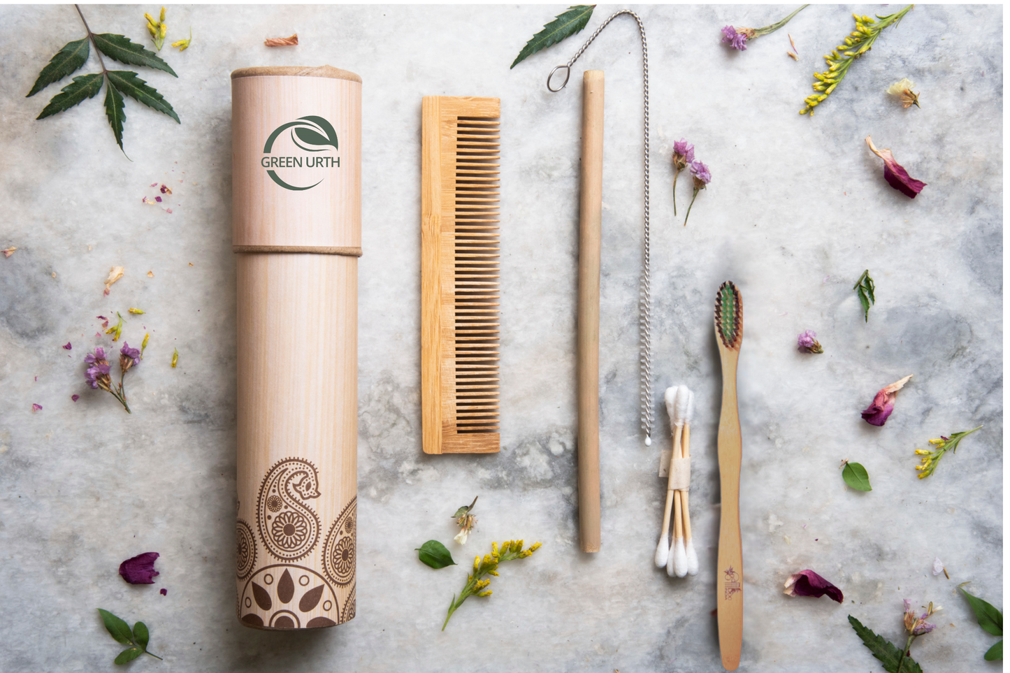 Bamboo Travel Kit