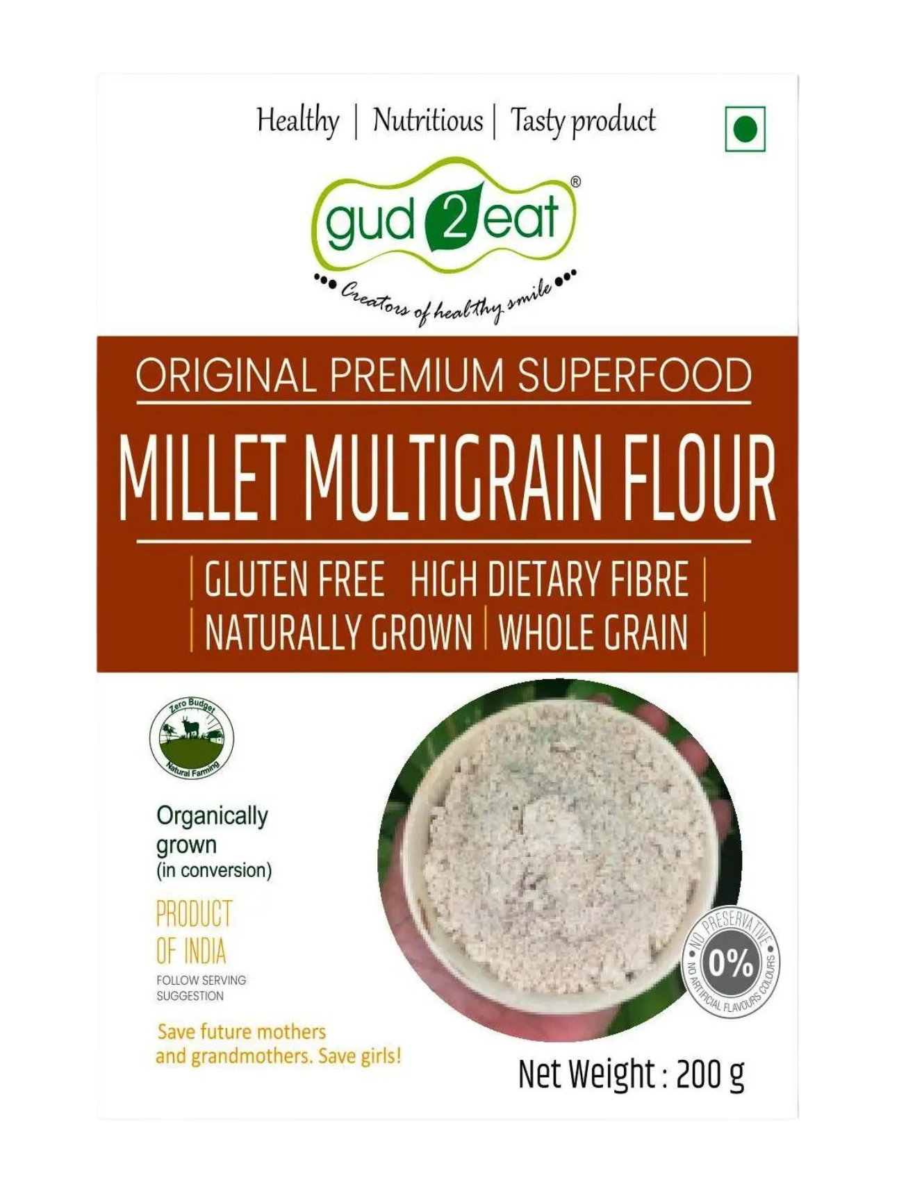 Multi Millet Flour - Gluten Free