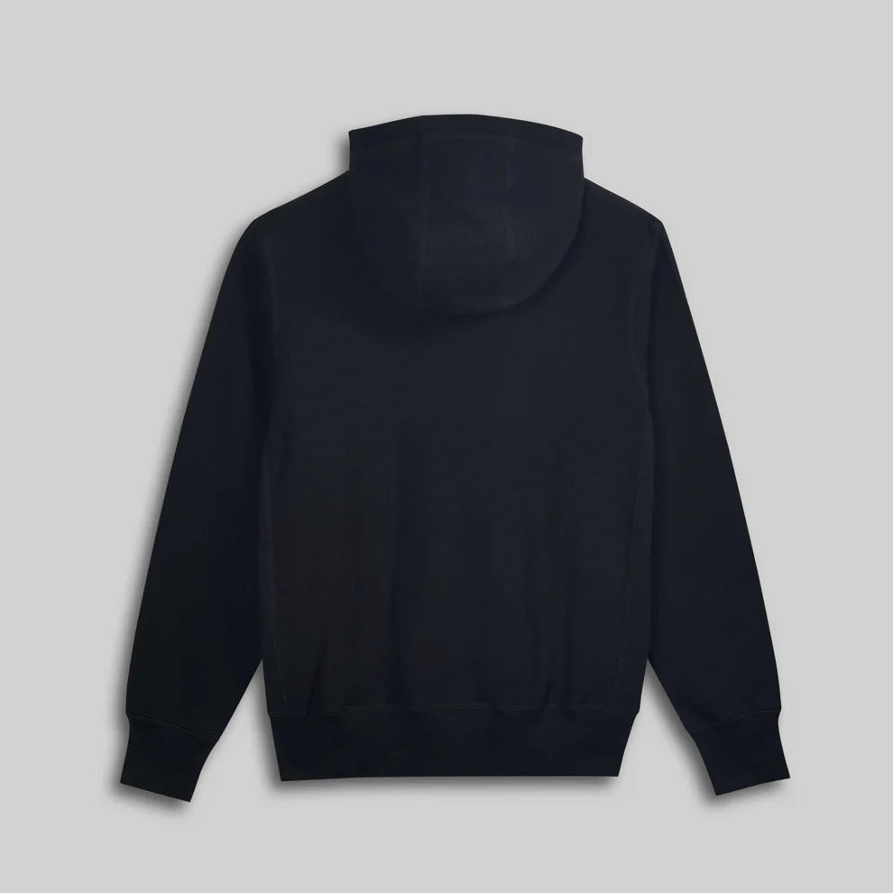 Organic Cotton Solid Relaxed Fit Zip-Through Hoodie